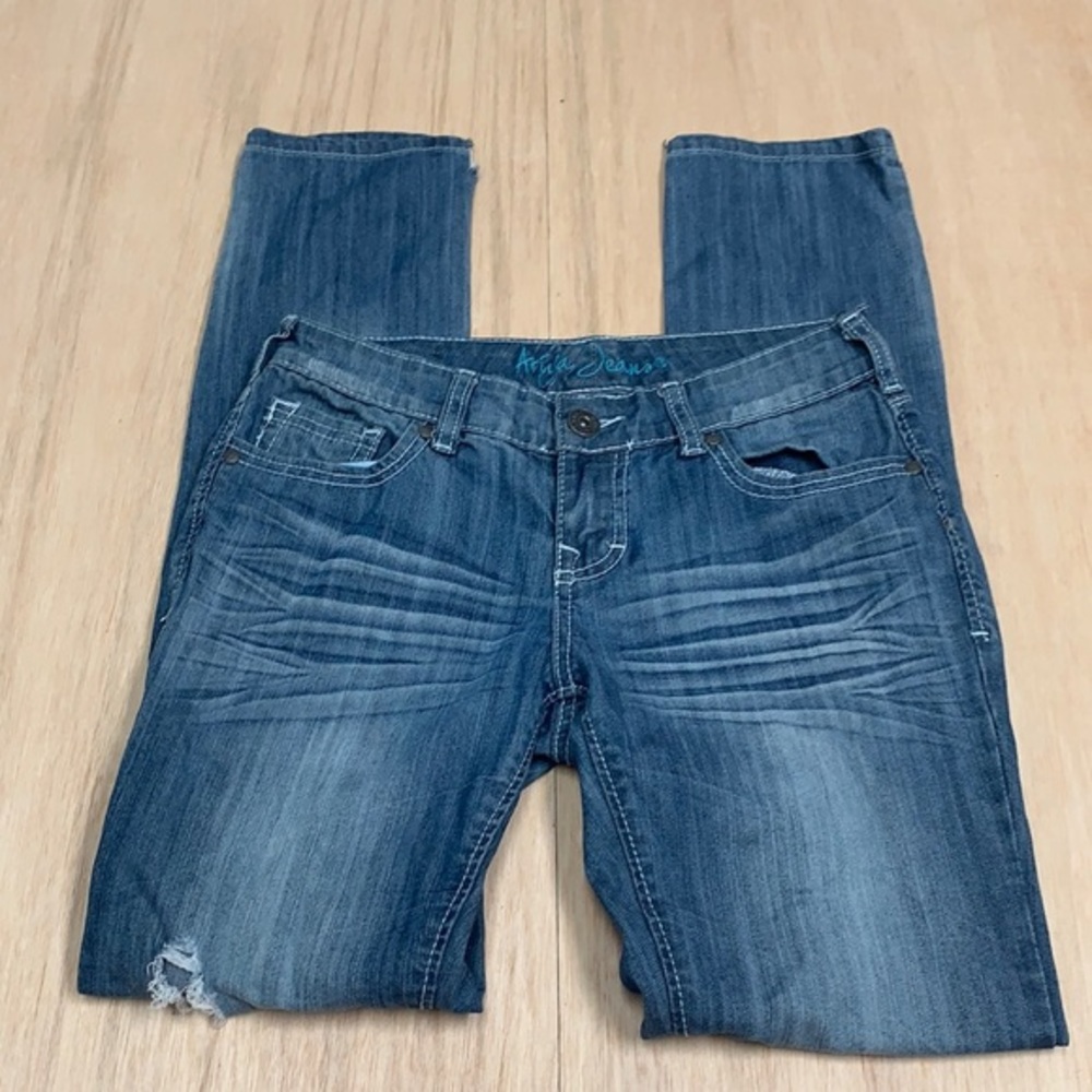 Ariya jeans distressed plus customize distress 5/6